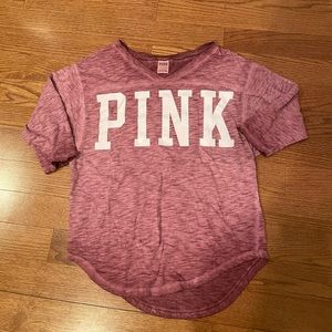 VS Pink 3 quarter sleeve shirt!!